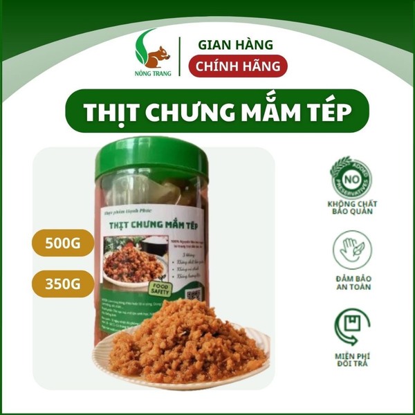 Thịt chưng mắm tép - Công Ty TNHH Thực Phẩm Nông Trang